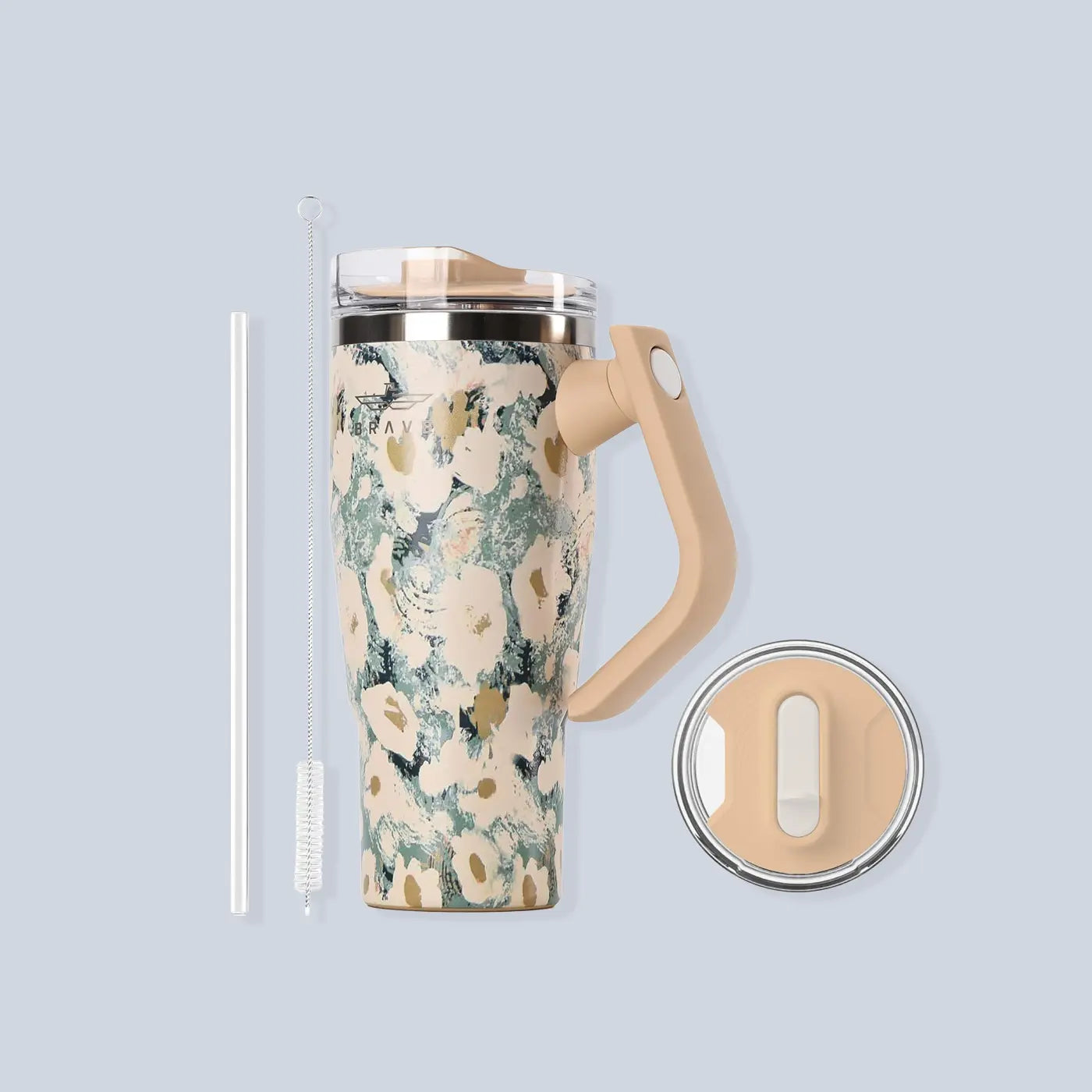 Brave Temp Guard Vacuum Insulated Travel Mug 950ml - Yellow Rose product photo