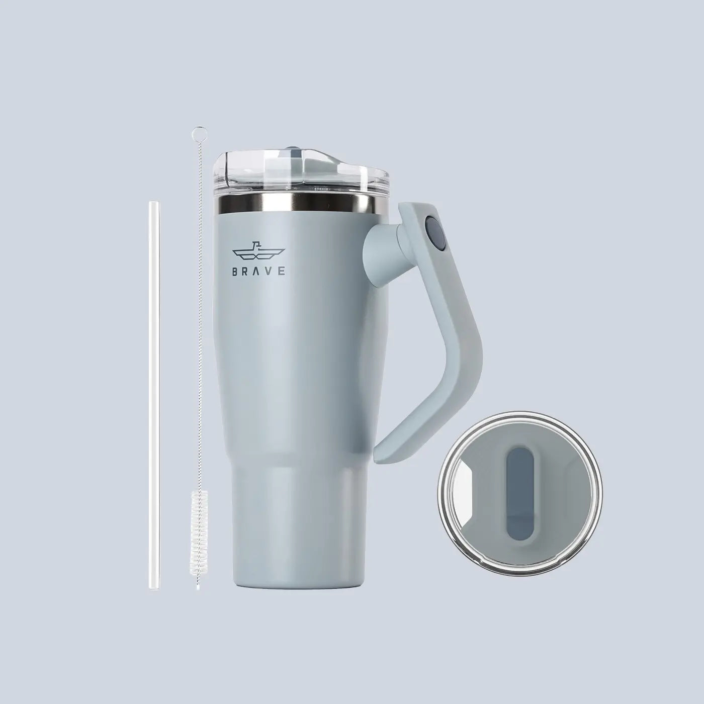 Brave Temp Guard Vacuum Insulated Travel Mug 950ml - Turquoise product photo