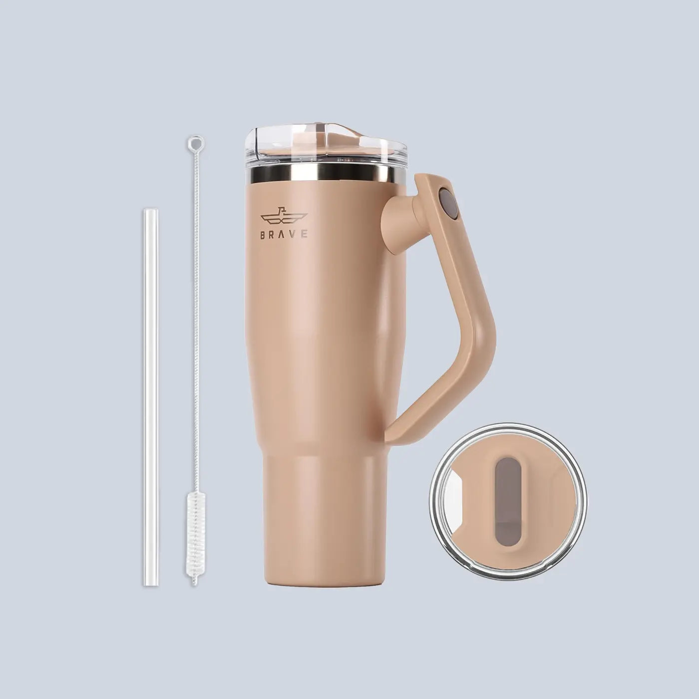Brave Temp Guard Vacuum Insulated Travel Mug 1200ml - Brown product photo
