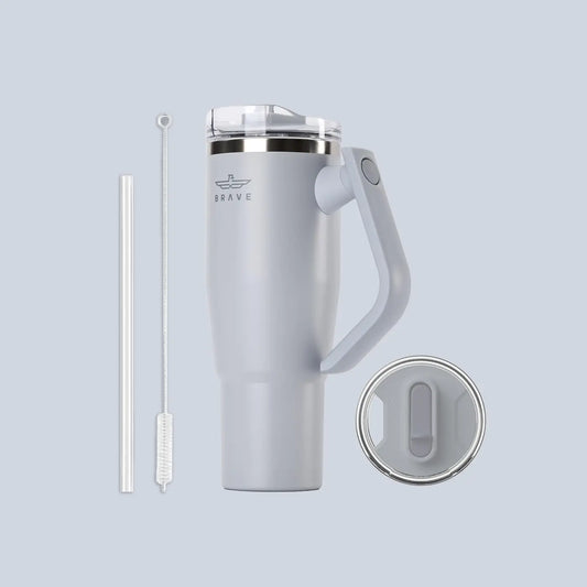 Brave Temp Guard Vacuum Insulated Travel Mug 1200ml - Antique Lilac product photo
