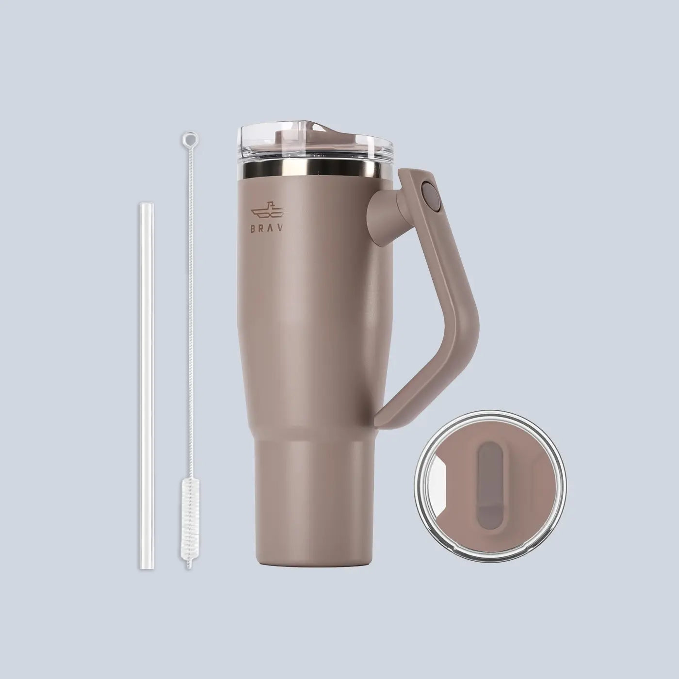 Brave Temp Guard Vacuum Insulated Travel Mug 1200ml - Dark Coffee product photo