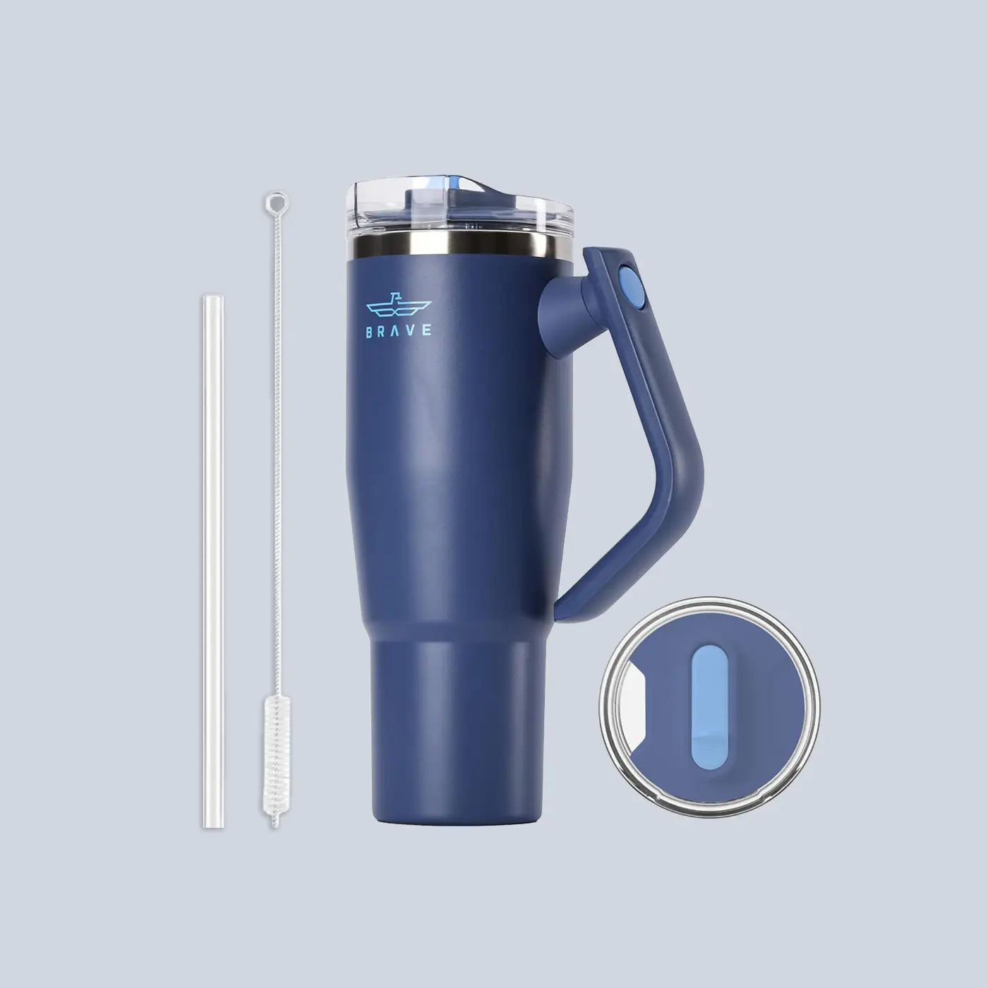 Brave Temp Guard Vacuum Insulated Travel Mug 1200ml - Deep Ocean product photo