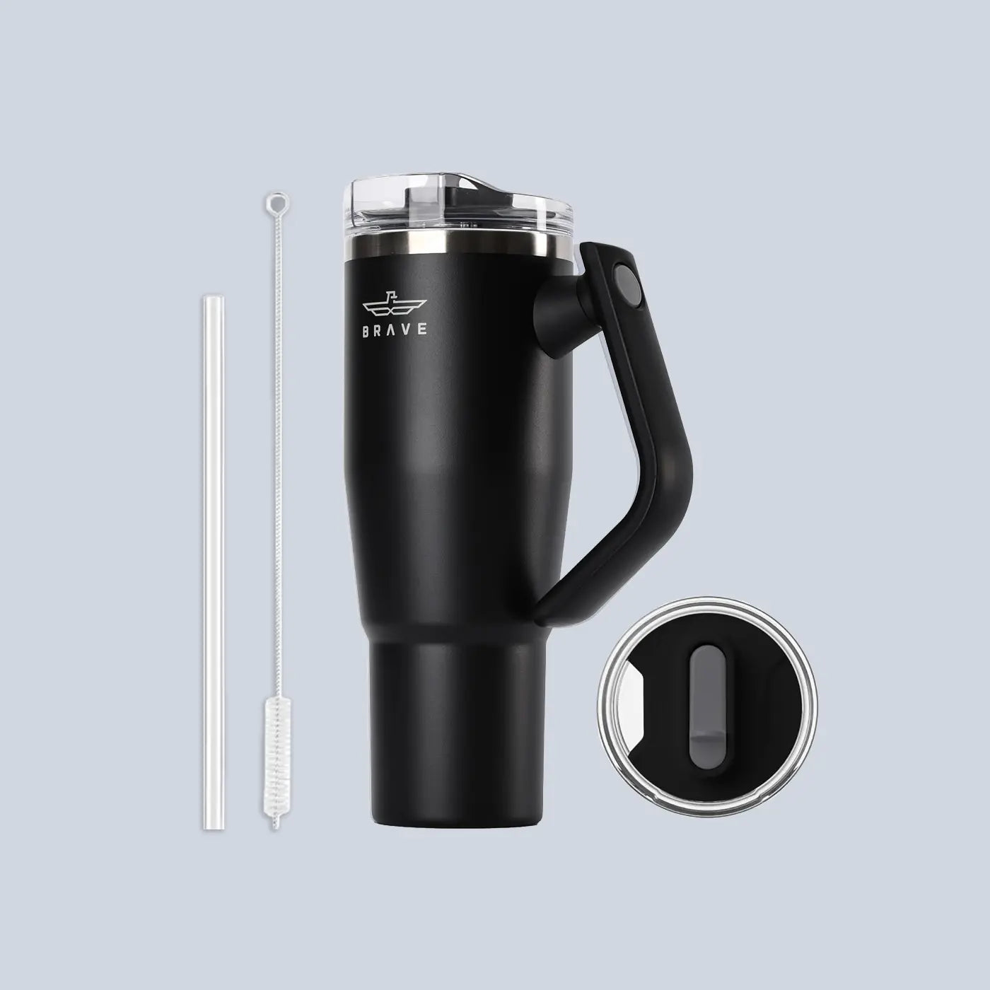 Brave Mug Vacuum Travel Mug 1200ml - Black product photo