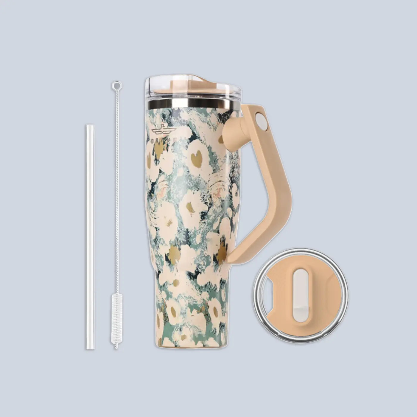 Brave Temp Guard Vacuum Insulated Travel Mug 1200ml - Yellow Rose product photo