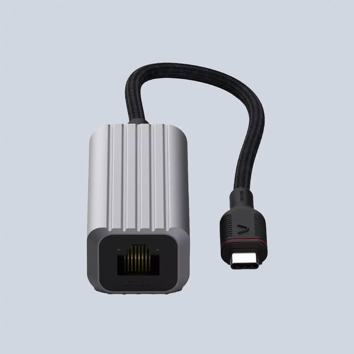 Unisynk USB-C to Network Adapter Grey product photo