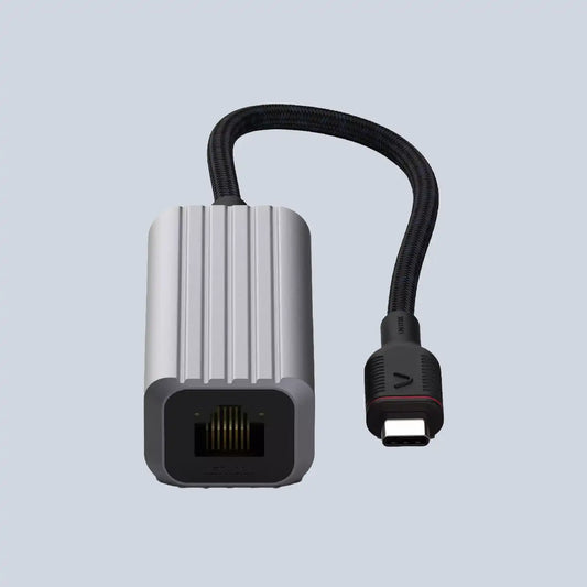 Unisynk USB-C to Network Adapter Grey product photo