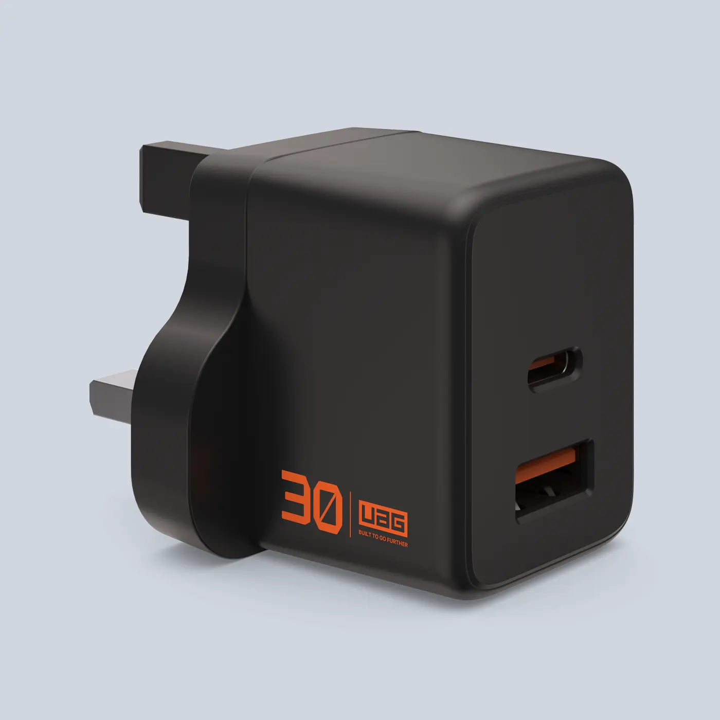 UAG Wall Charger SRGE 30W 2Port UK - Black product photo