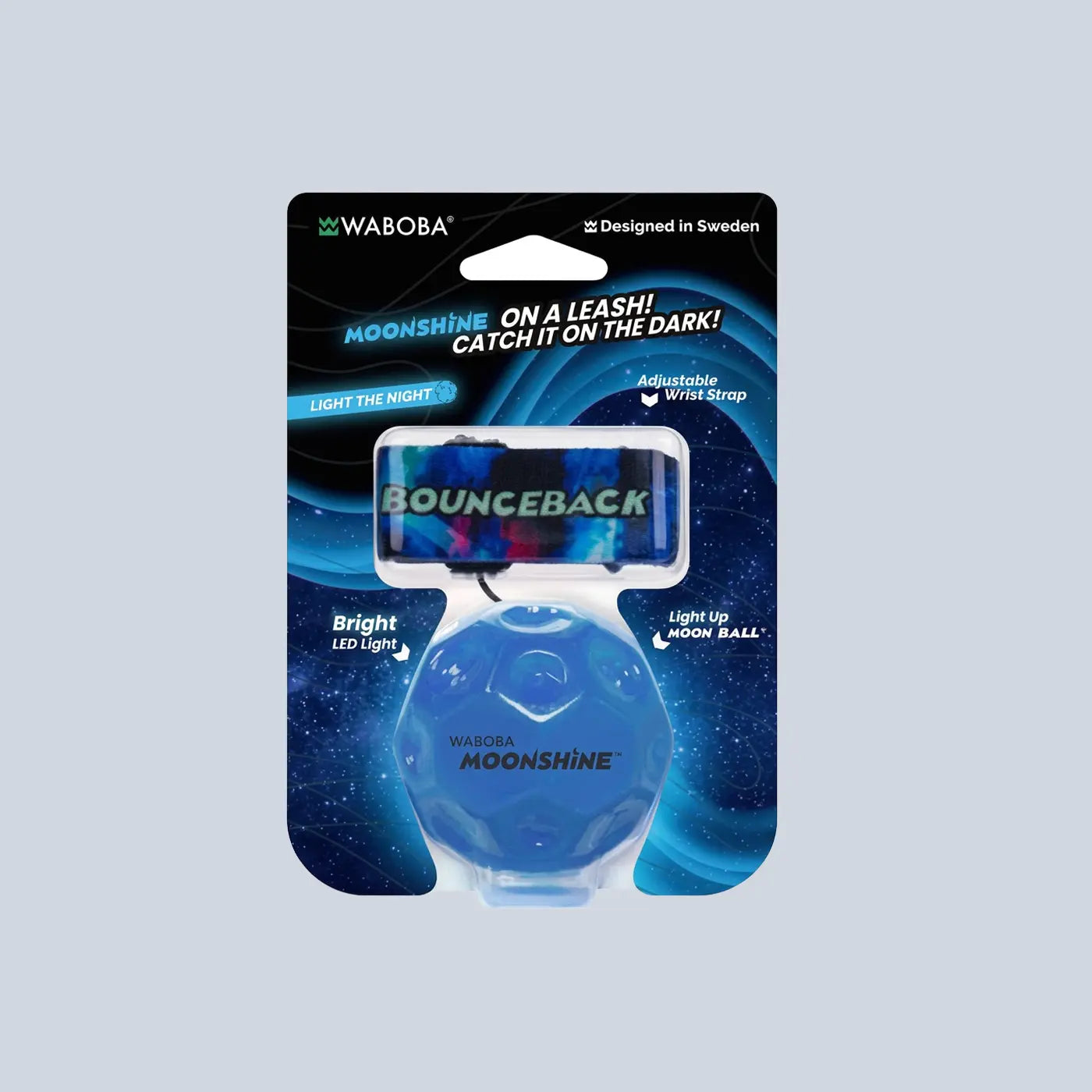 Waboba Ball Bounce Back Blue product photo
