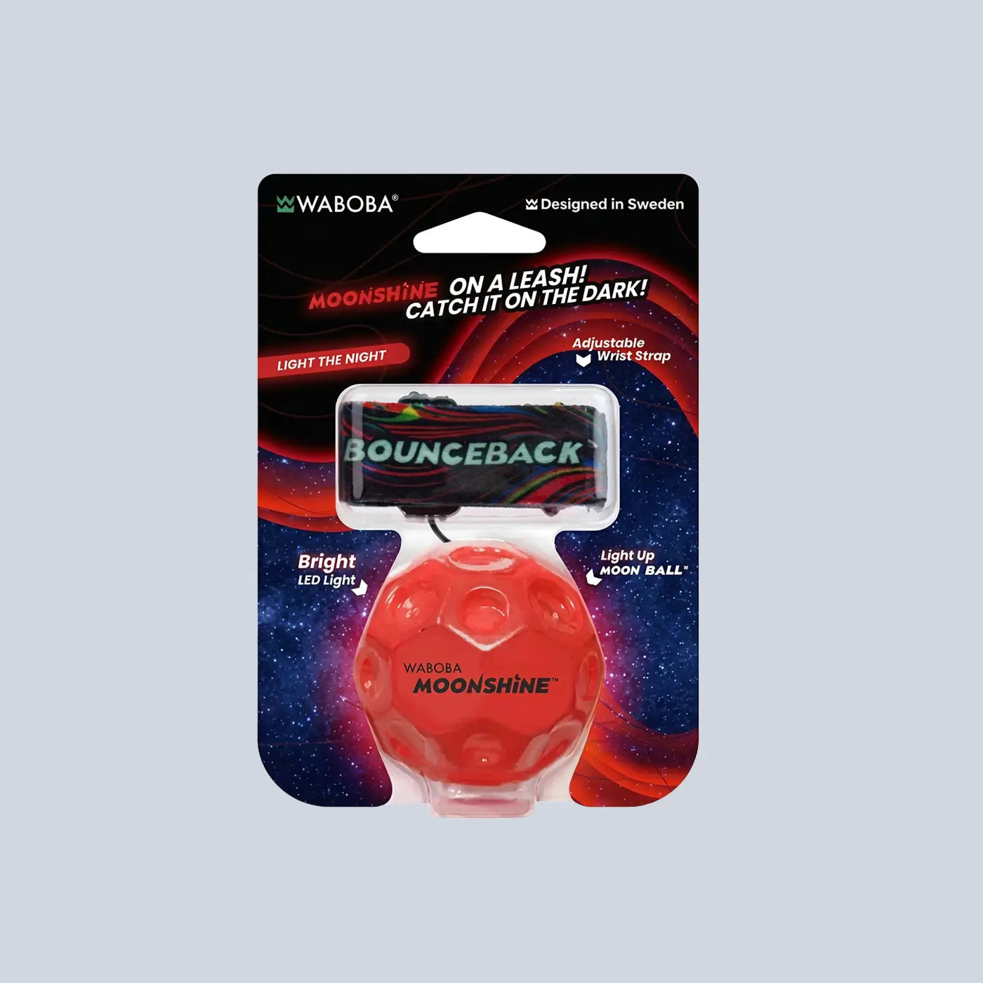 Waboba Ball Bounce Back Red product photo