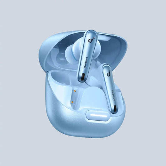 Anker soundcore Liberty 4 NC Wireless Earbuds- Light Blue product photo