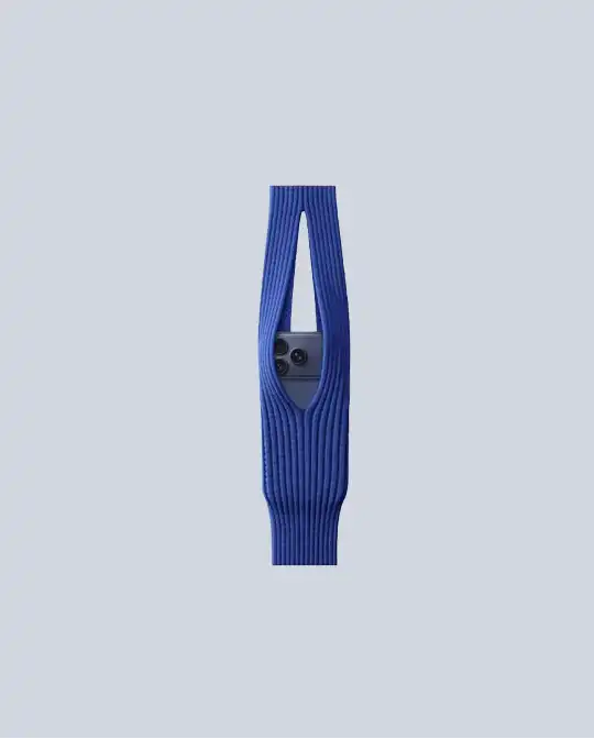 Phone Pocket 40cm - Dark Blue product photo