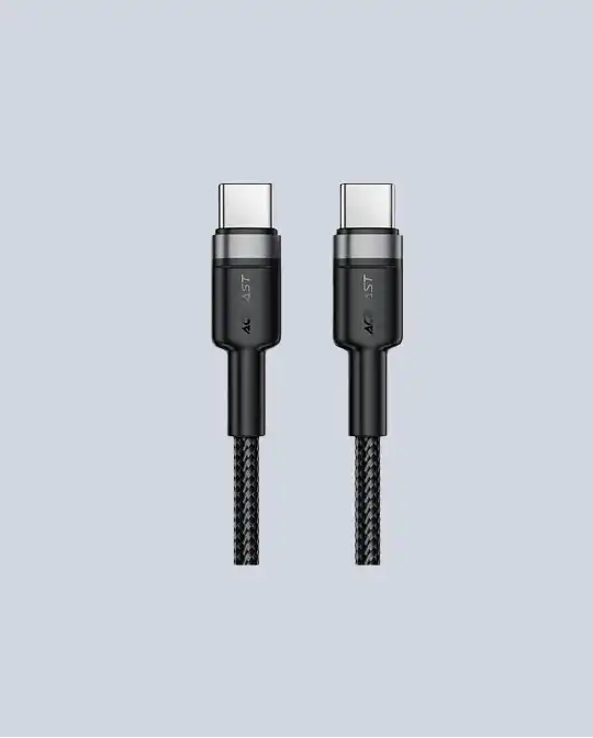 Acefast Charging Data Cable C22-03 USB-C to USB-C 60W product photo