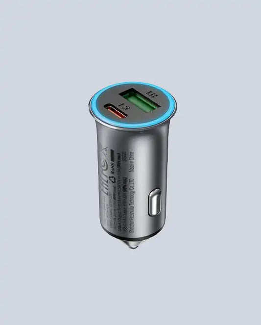 Acefast Fast Charge Car Charger B16 95W 1xUSB-C + 1xUSB-A product photo