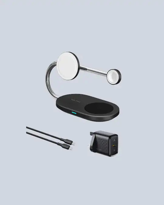 Voltme MagPak 3-IN-1 Qi2 + MFI + PD40W Wall Plug + 1 5m Cable product photo
