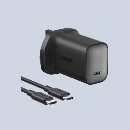 Anker Nano 100W Charger with 6ft 5A USB-C Cable Black product photo