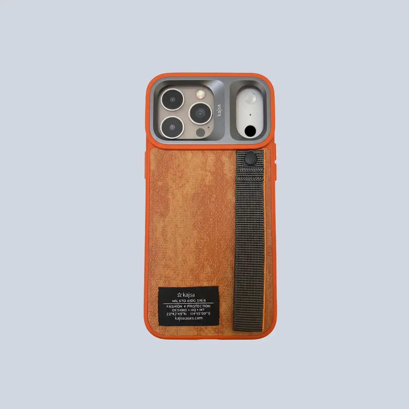 Kajsa iPhone 17 Pro Max Military Collection Straps Back Case product photo