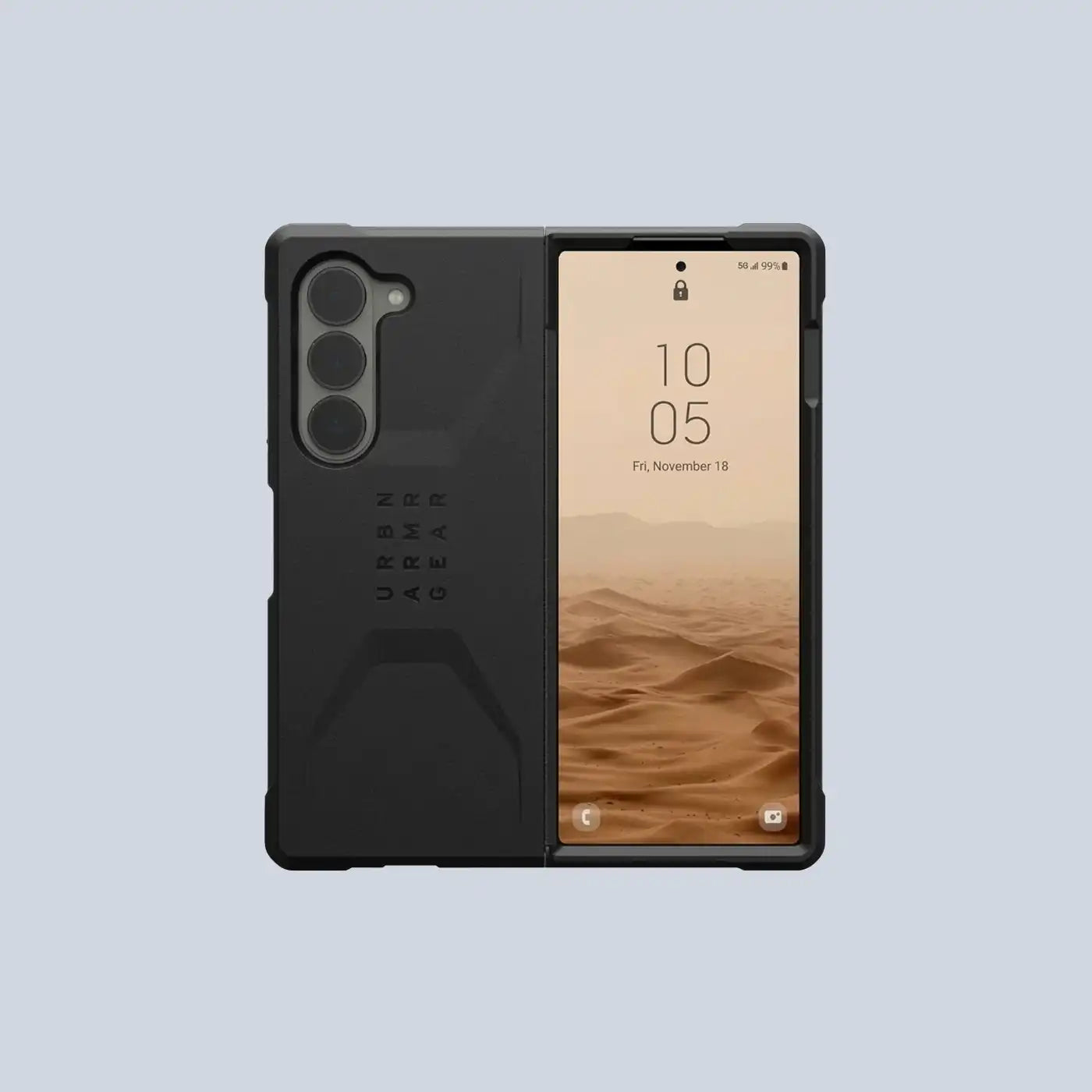 UAG Samsung Galaxy Z Fold 6 Civilian Case Black product photo
