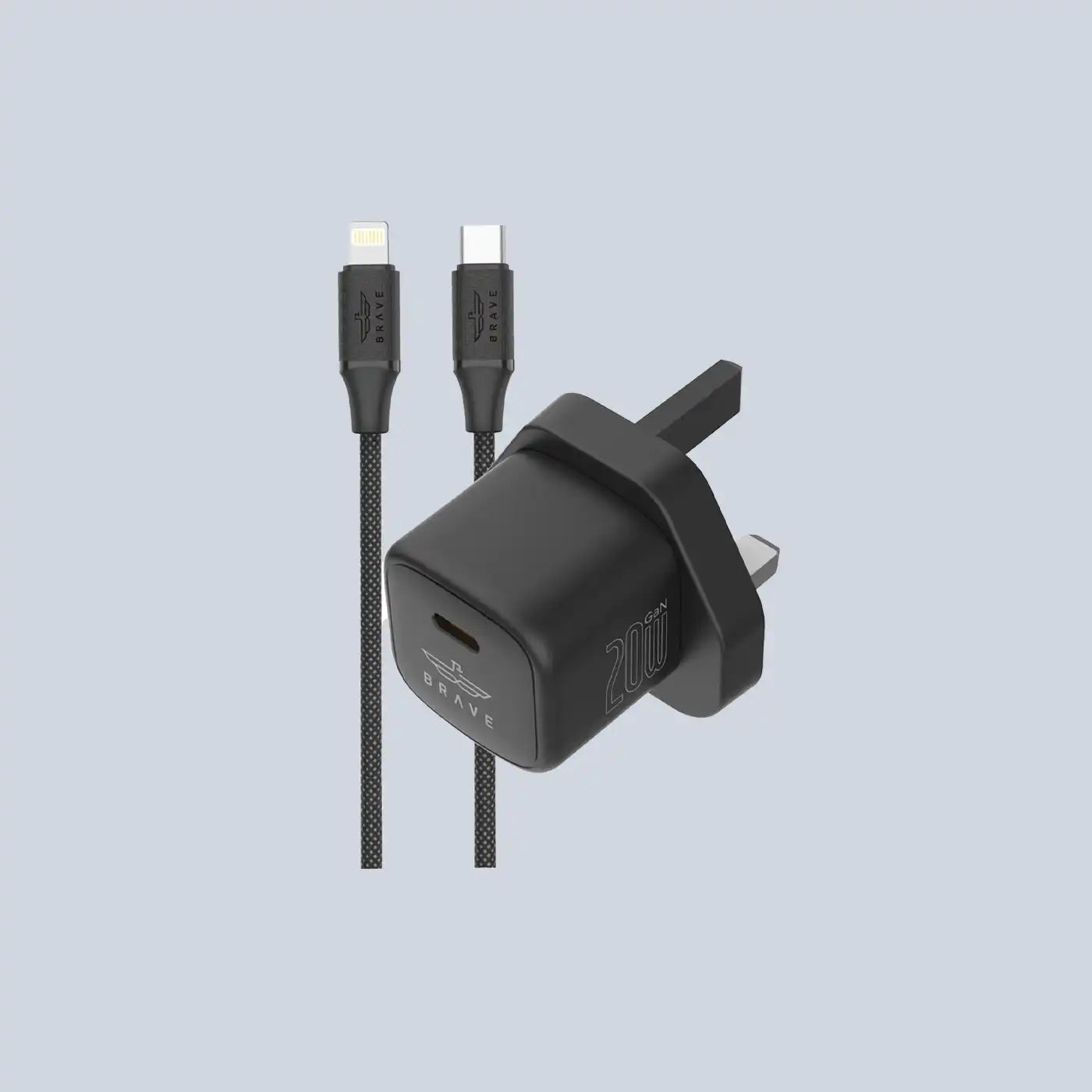 BRAVE BTC-41 20W GaN USB-C Wall Charger PD 3 0 - Black product photo