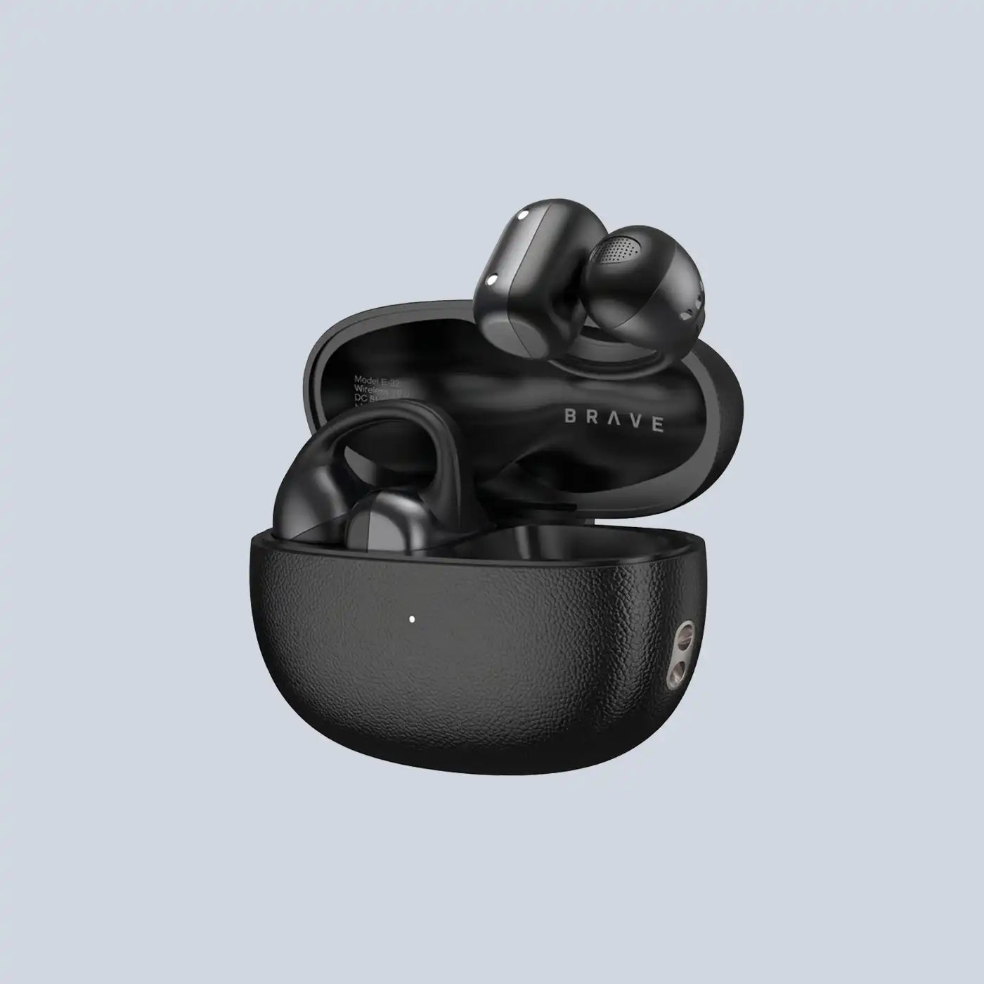 BRAVE ClipFit Pro Open-Ear Wireless Earbuds E-32BK Black product photo