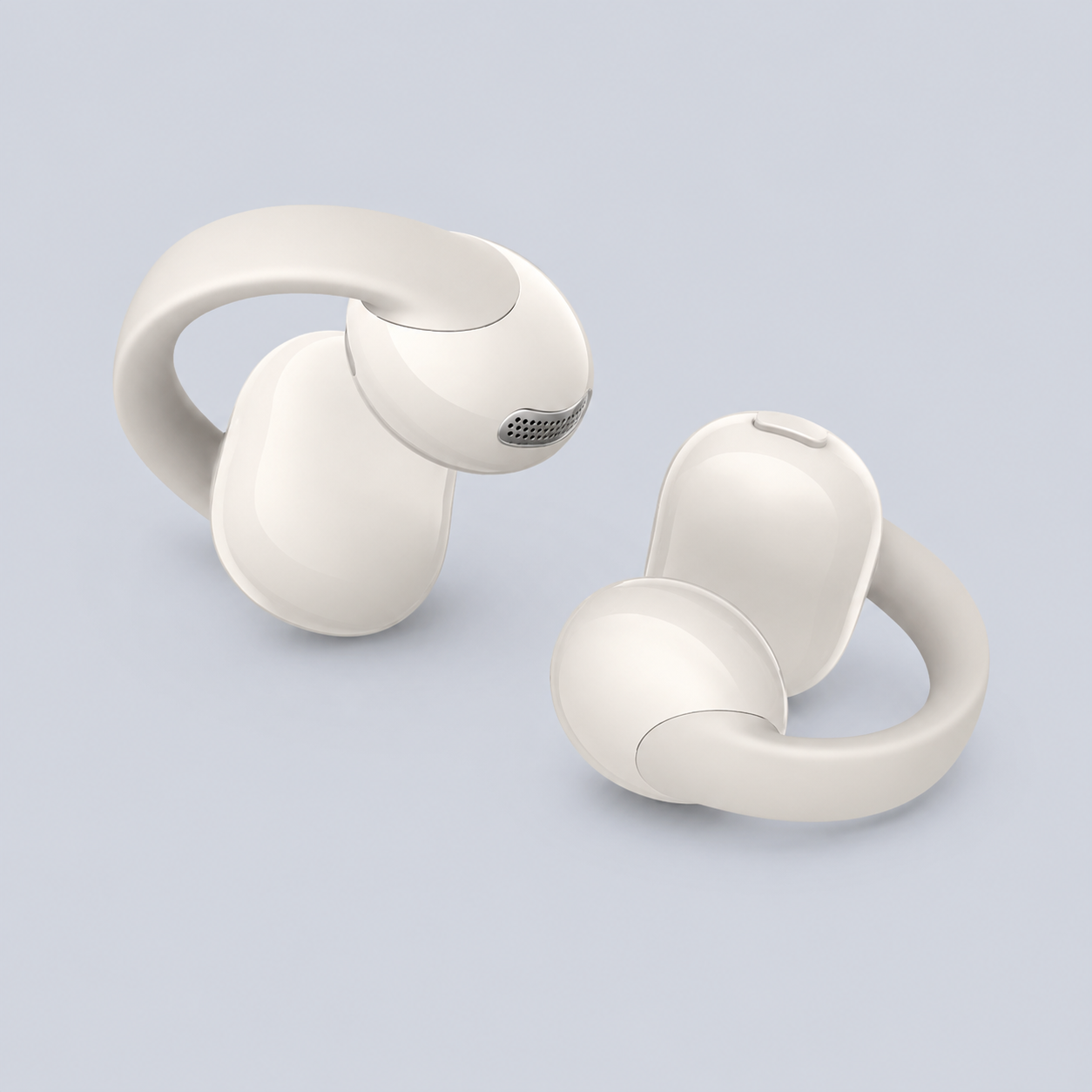 سماعات أذن ⁦Soundcore C50i Clip-On⁩ مفتوحة - أبيض