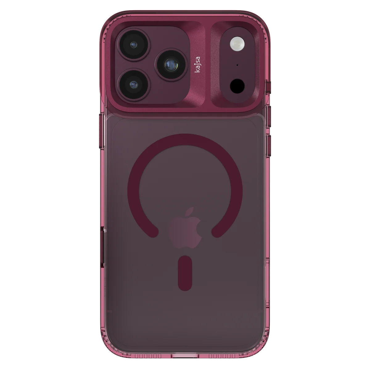 غطاء ⁦Kajsa iPhone 18 / 17 Pro Trans-Shield Collection B-Ring⁩