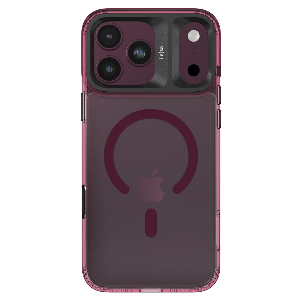 غطاء ⁦Kajsa iPhone 18 / 17 Pro Trans-Shield Collection B-Ring⁩