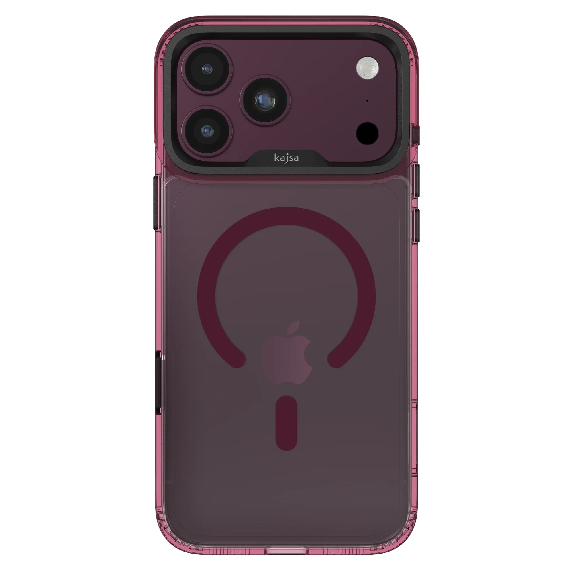 حافظة ⁦Kajsa iPhone 18 /17 Pro Trans-Shield Collection O-Ring⁩