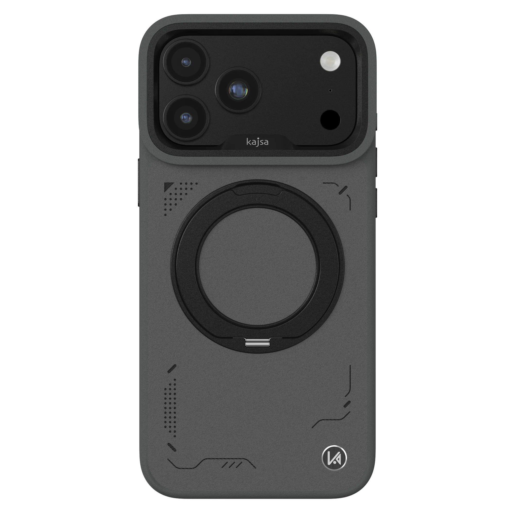 Kajsa iPhone 18 / 17 Pro Max GeoRing Collection Circuit Back Case O Ring