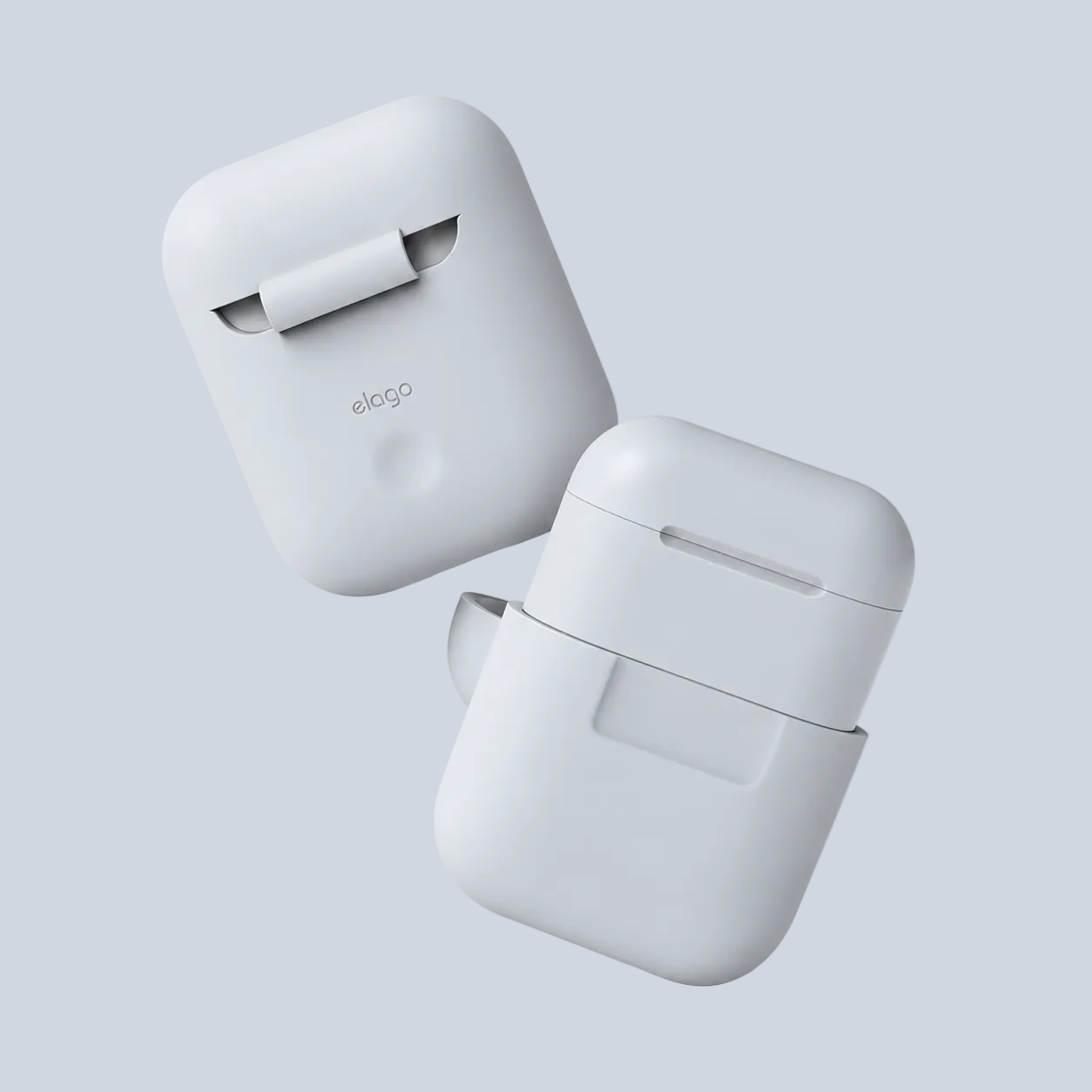 Elago Airpods Silicone Case Nightglow Blue