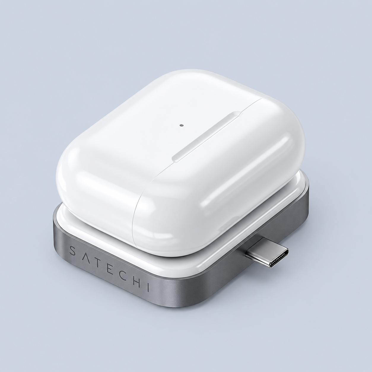 Satechi USB-C Wireless Charging Dock -Gray/White
