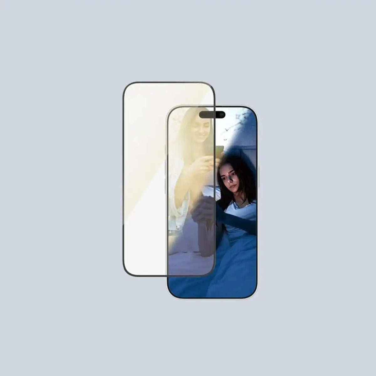 PanzerGlass EyeCare Screen Protector iPhone 16 Pro | Ultra-Wide Fit