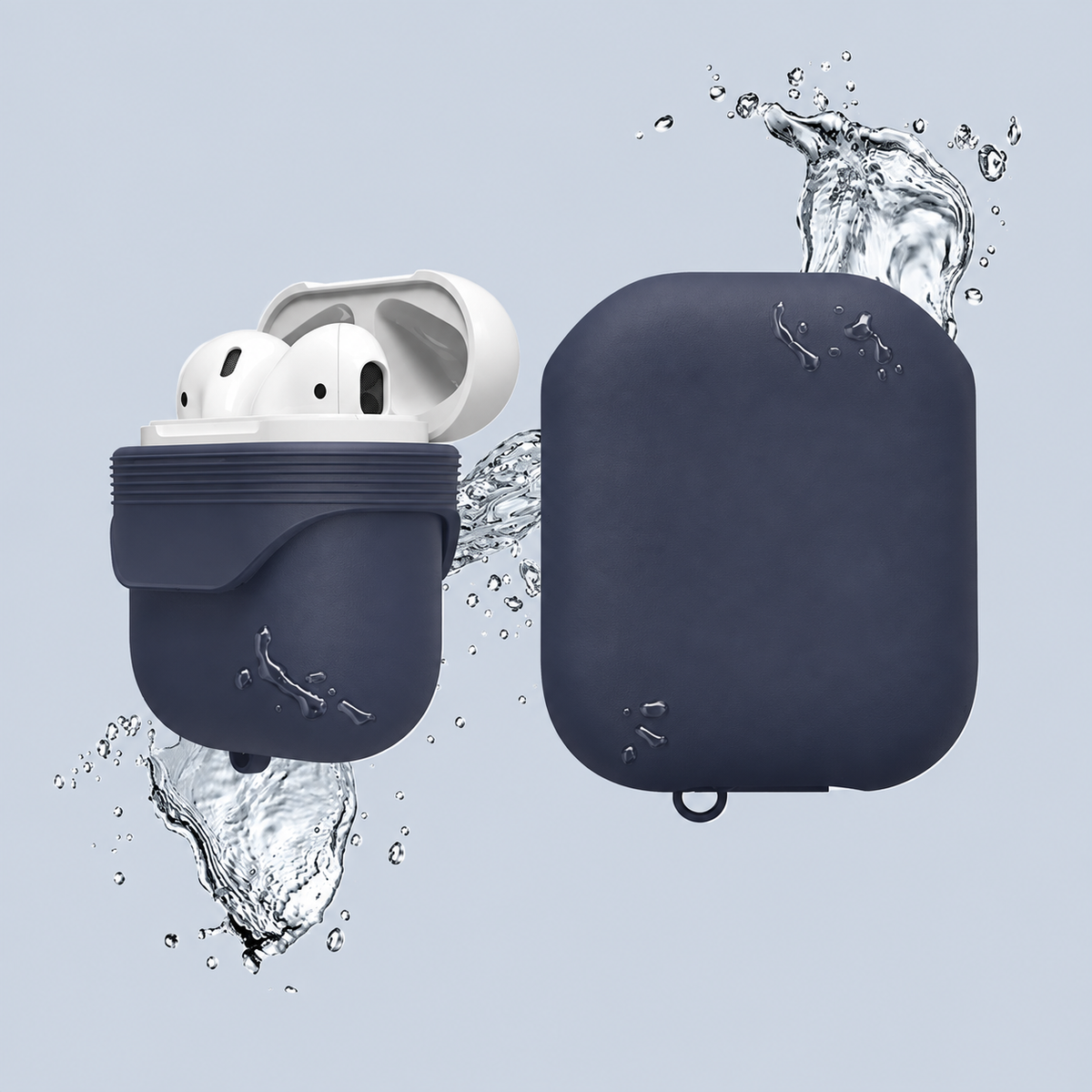 حافظة ⁦Elago Airpods⁩ المقاومة للماء - ⁦Jean Indigo⁩