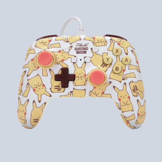 PowerA Nintendo Switch Enhanced Wired Controller - Pikachu Blush product photo