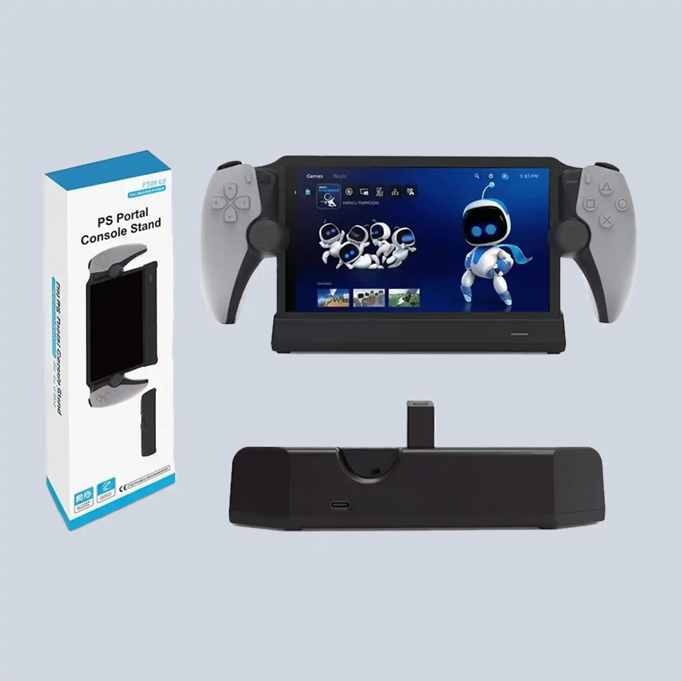 Docking Charging Stand for Playstation Portal - Black product photo