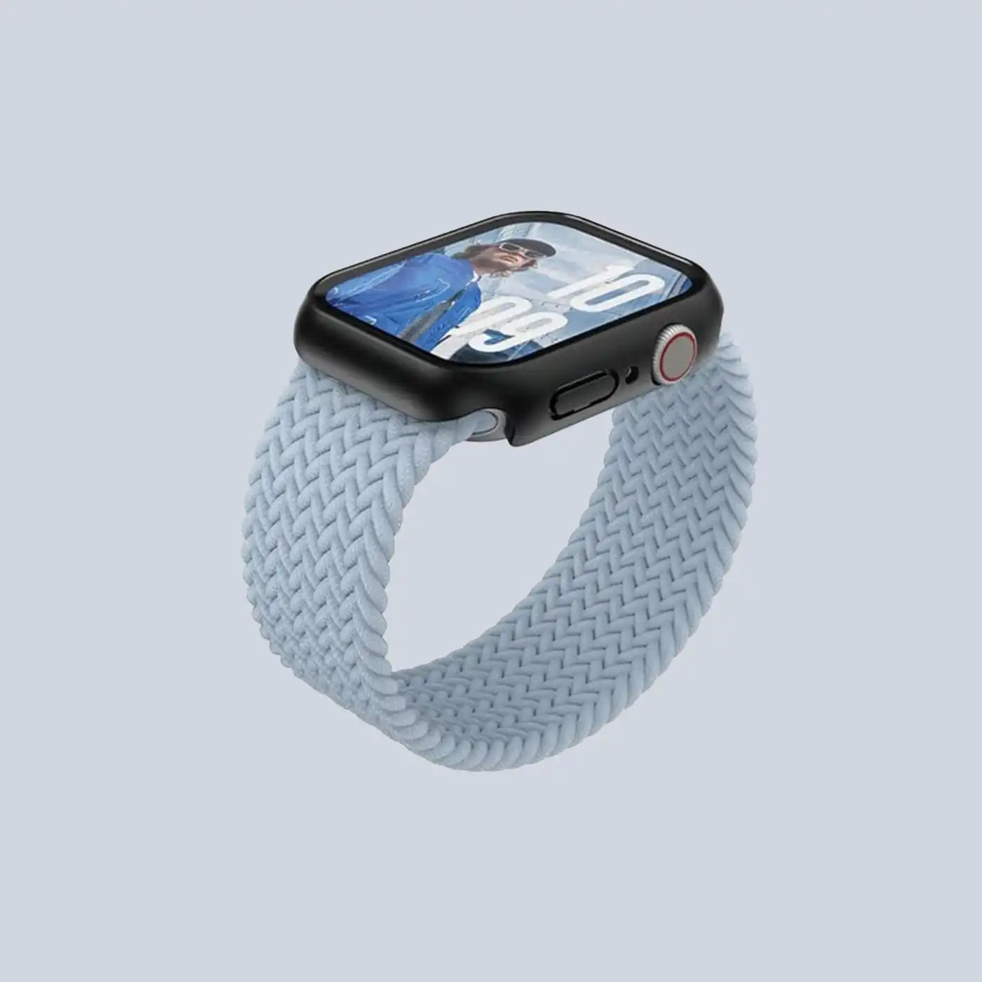 PanzerGlass Snappie 46 mm Screen Protector for Black Apple Watch
