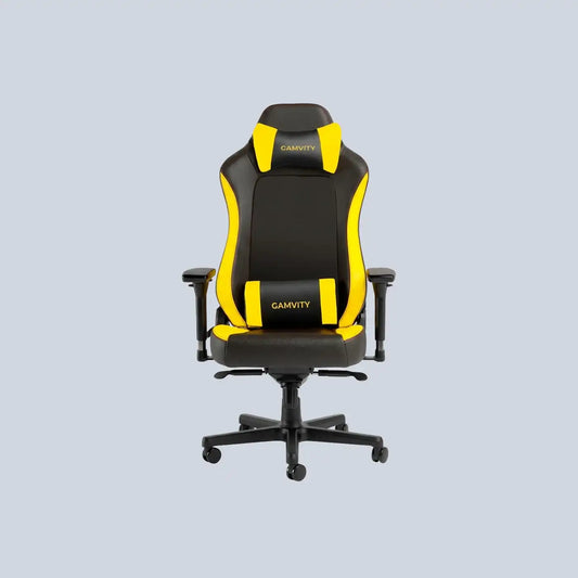Gamvity Hero Series Gaming Chair - Black yellow product photo