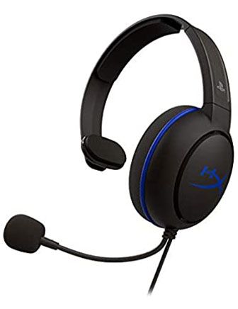 PS4 HYPERX CLOUD CHAT HEADSET - BLACK