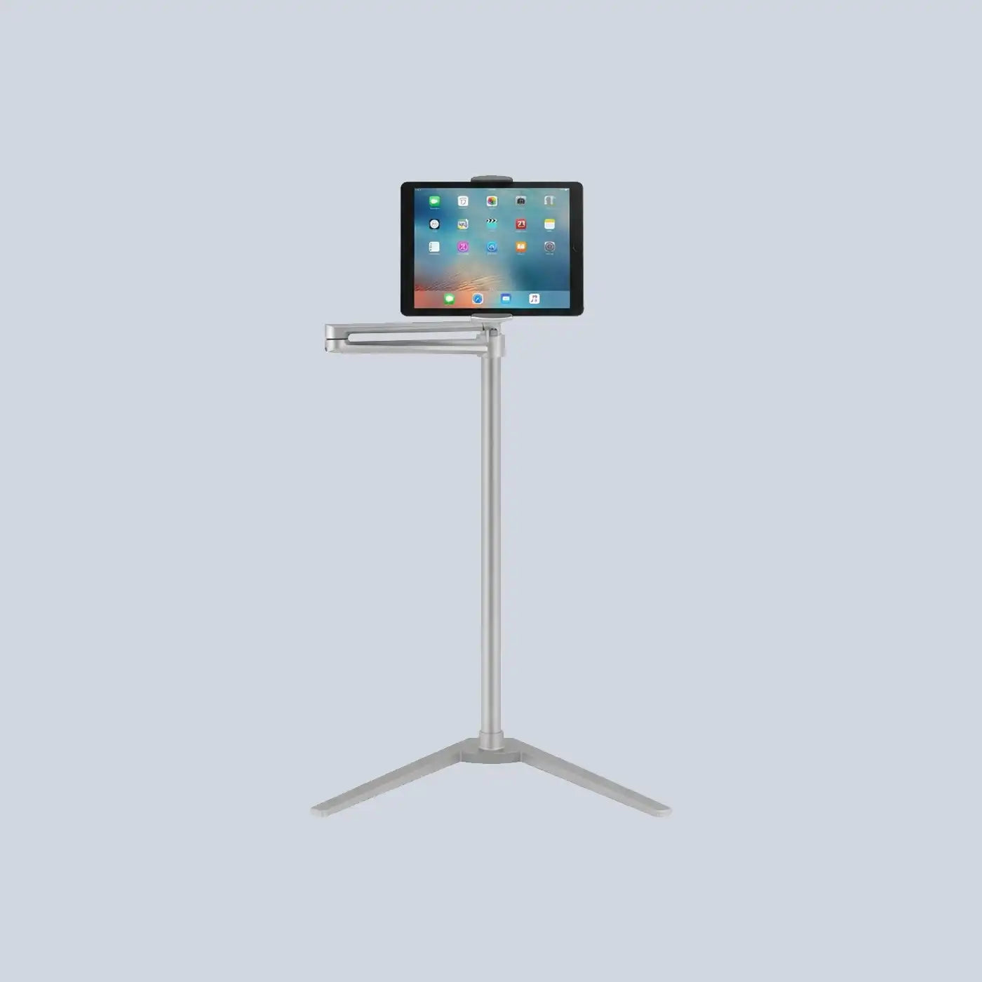 Gamvity Height-adjustable Triangle Floor Stand for Tablet Laptop & PC Display