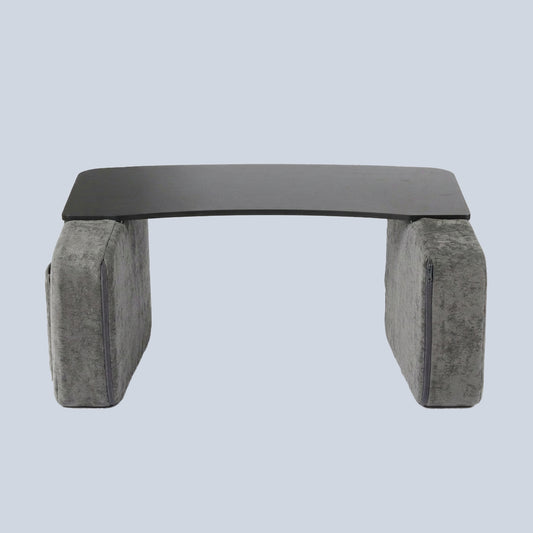 Gamvity Wooden Lap Desk - Dark Grey + Black Wood product photo
