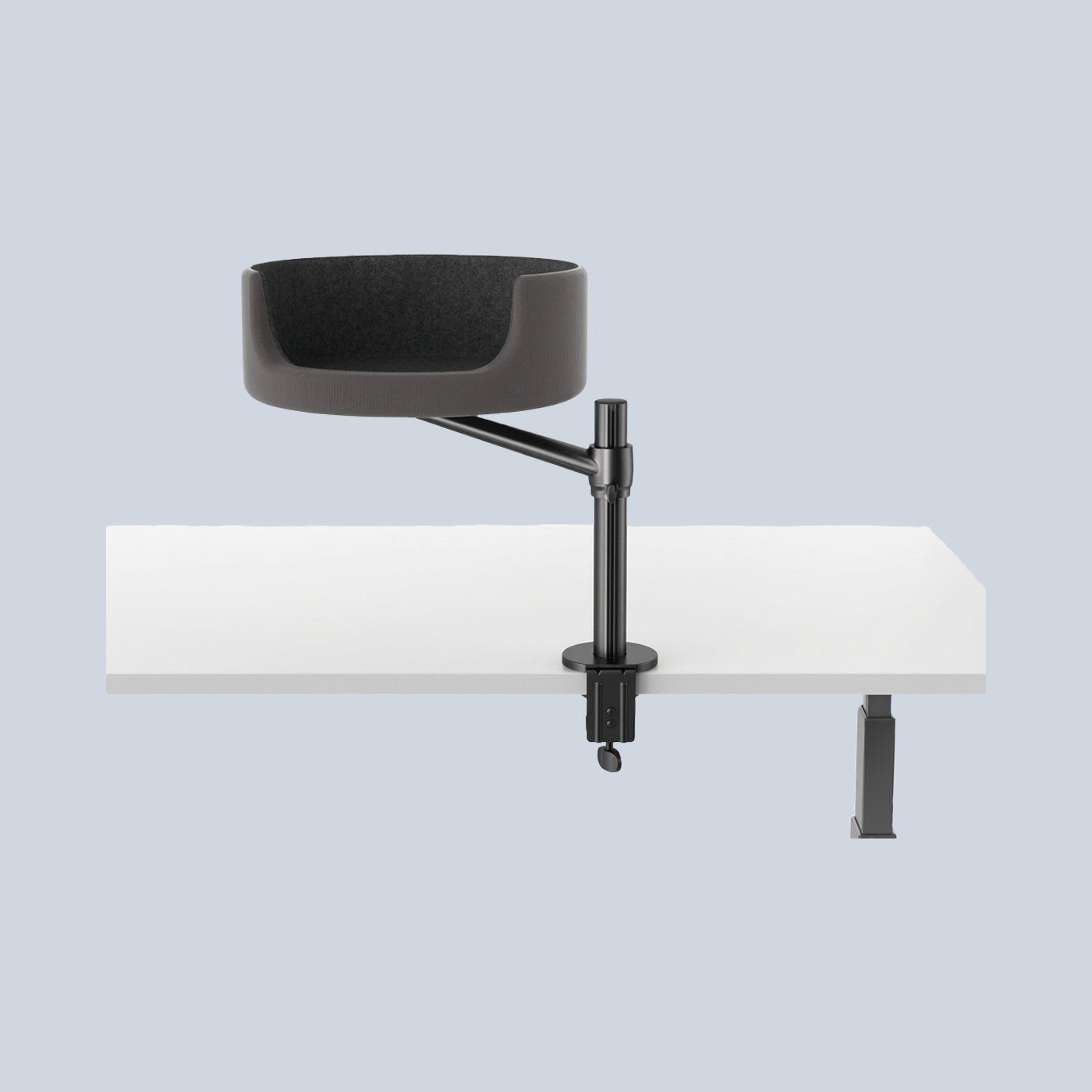 Gamvity Desk Cat Bed Stand - Black product photo
