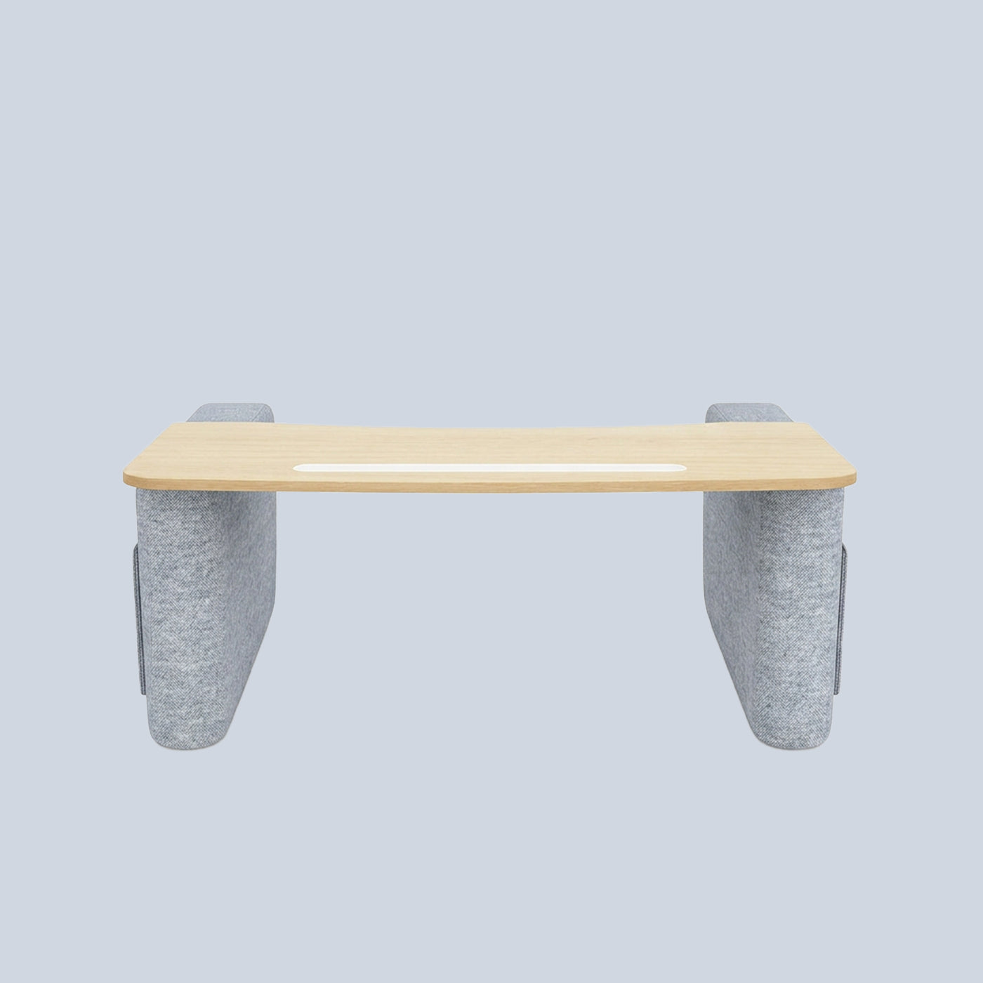 Gamvity Lap Desk Fs-12 - Bule+light Wood product photo