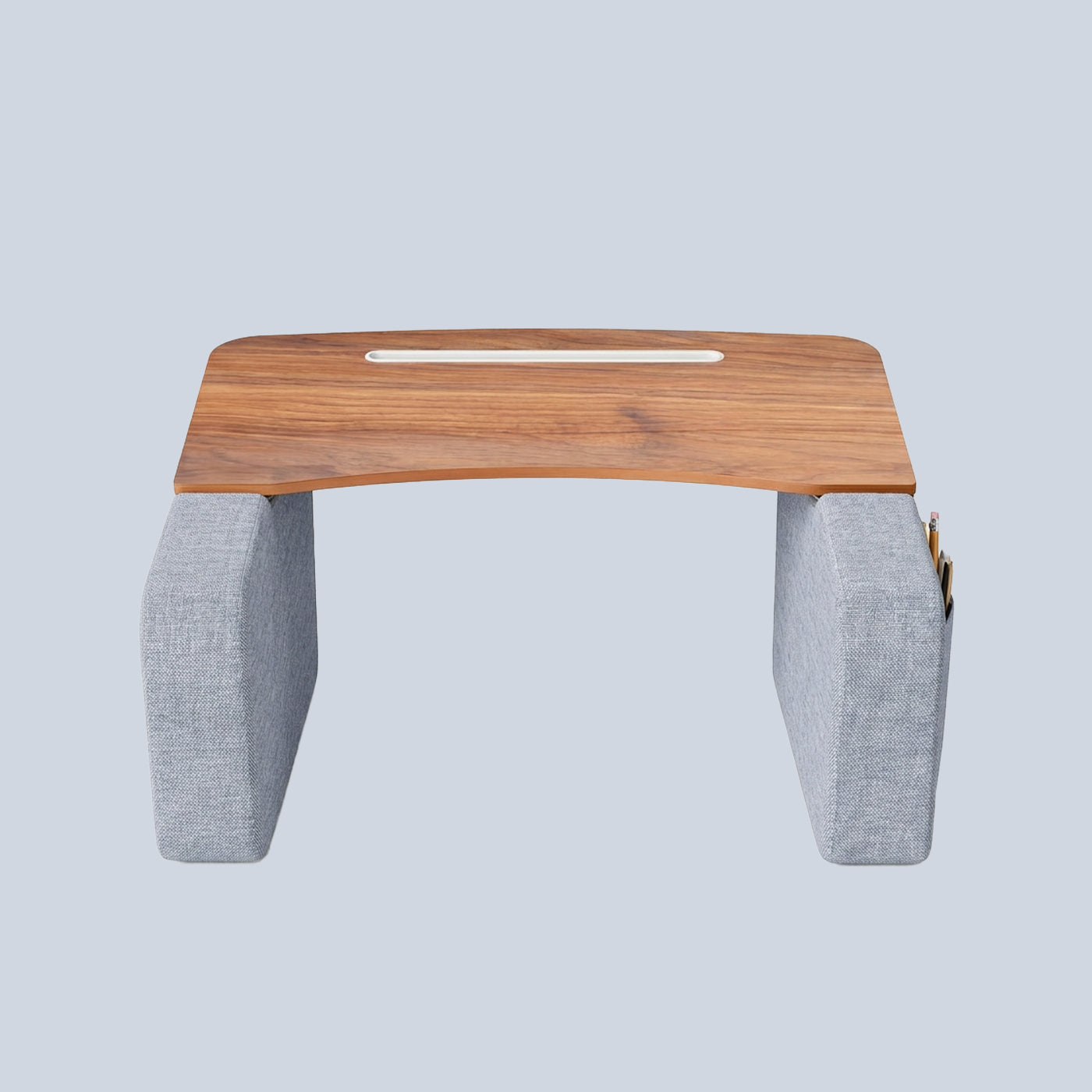 Gamvity Lap Desk Fs-22 - Blue + Hickory Wood product photo