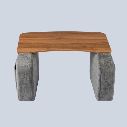 Gamvity Lap Desk Fs-23 - Dark Grey + Hickory Wood product photo