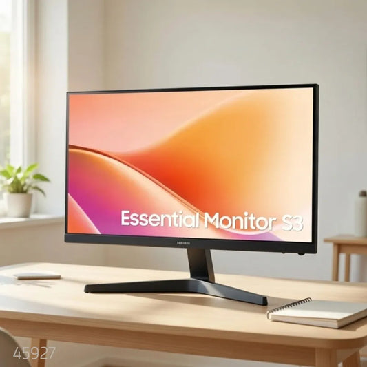 Samsung S3 S24F330EAM 24" FHD VA 100Hz 5ms Essential Monitor - LS24F330EAMXUE