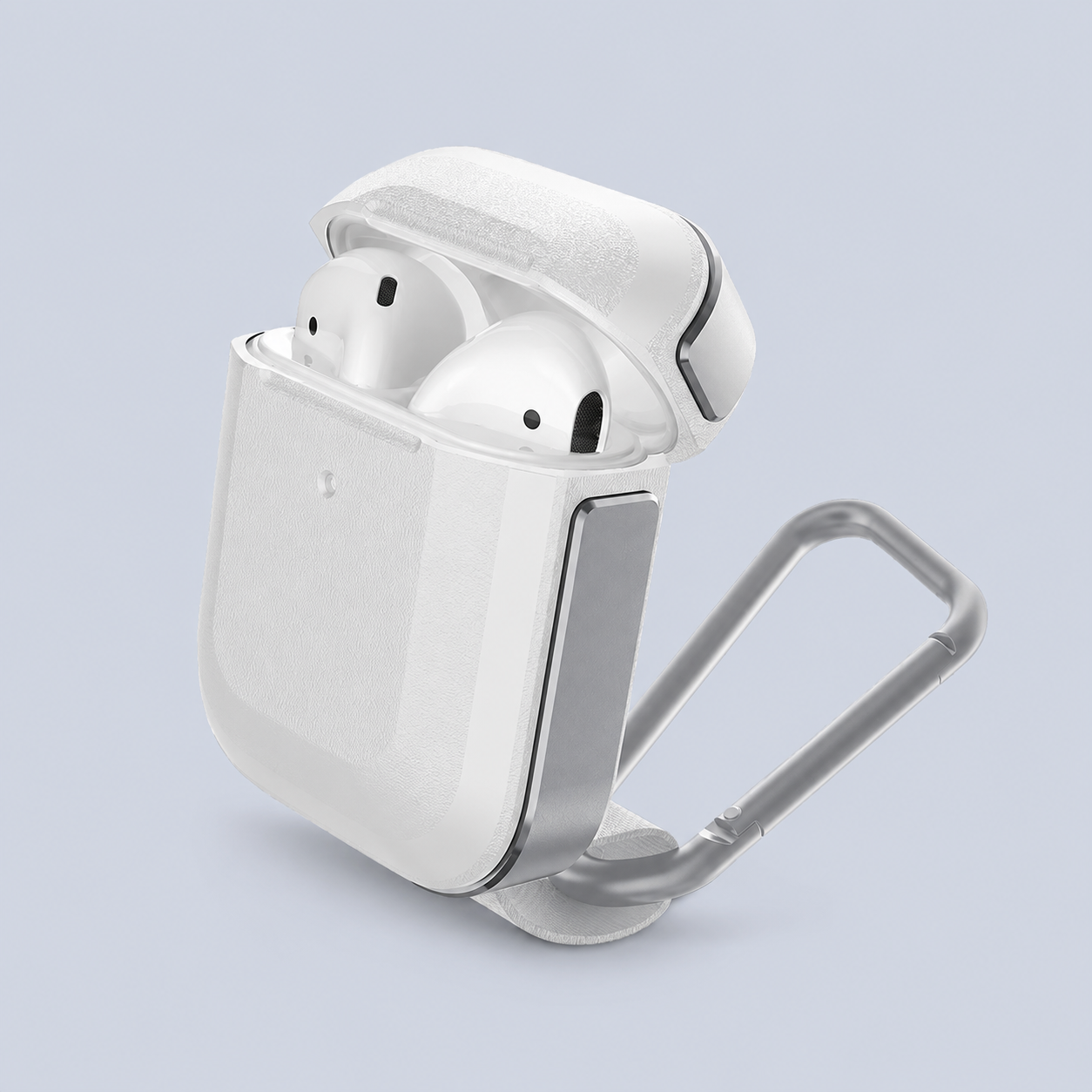 Raptic Trek for AirPods - Silver / White