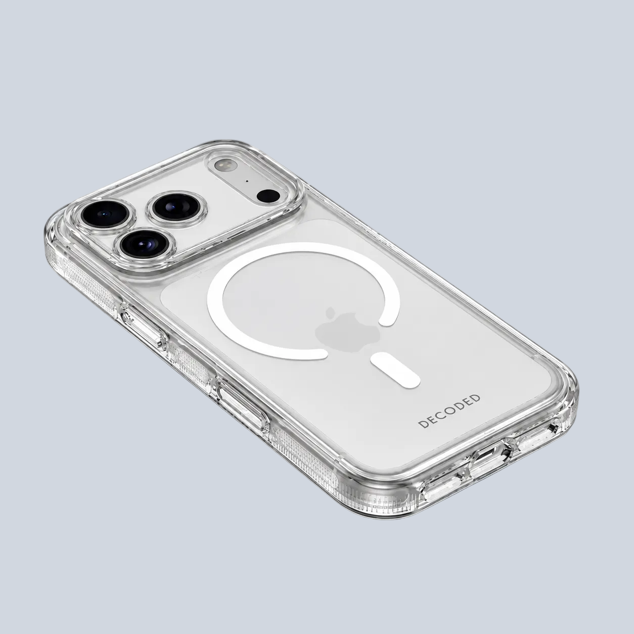 Decoded DropTec MagSafe Back Cover for iPhone 18 Pro Max / 17 Pro Max – Clear