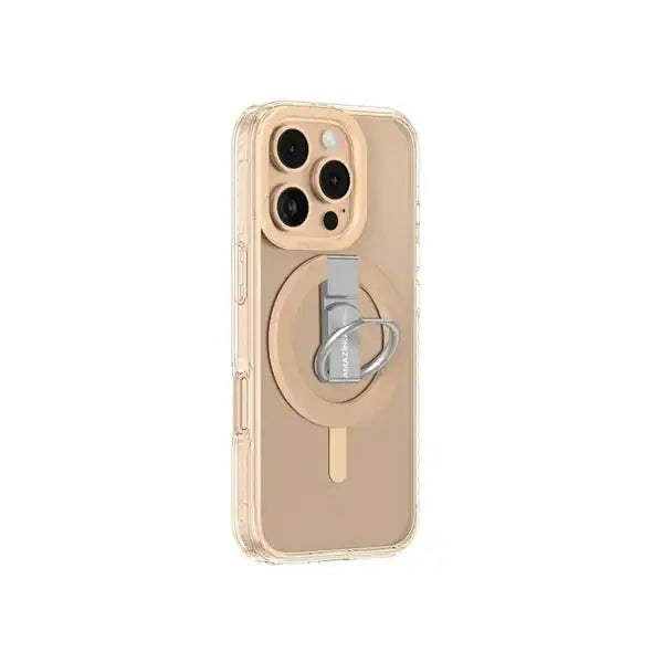 AmazingThing iPhone 16 PRO 6 3 TITAN PRO MAG GRIP DROP PROOF CASE -Rose Gold product photo