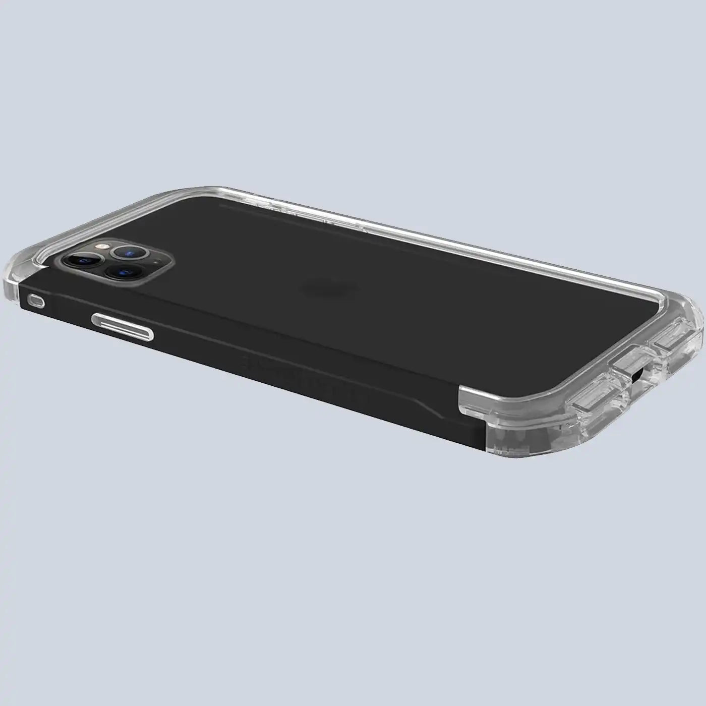⁦Element Case iPhone 11 Pro / XS / S RAIL- Clear/Solid Black⁩