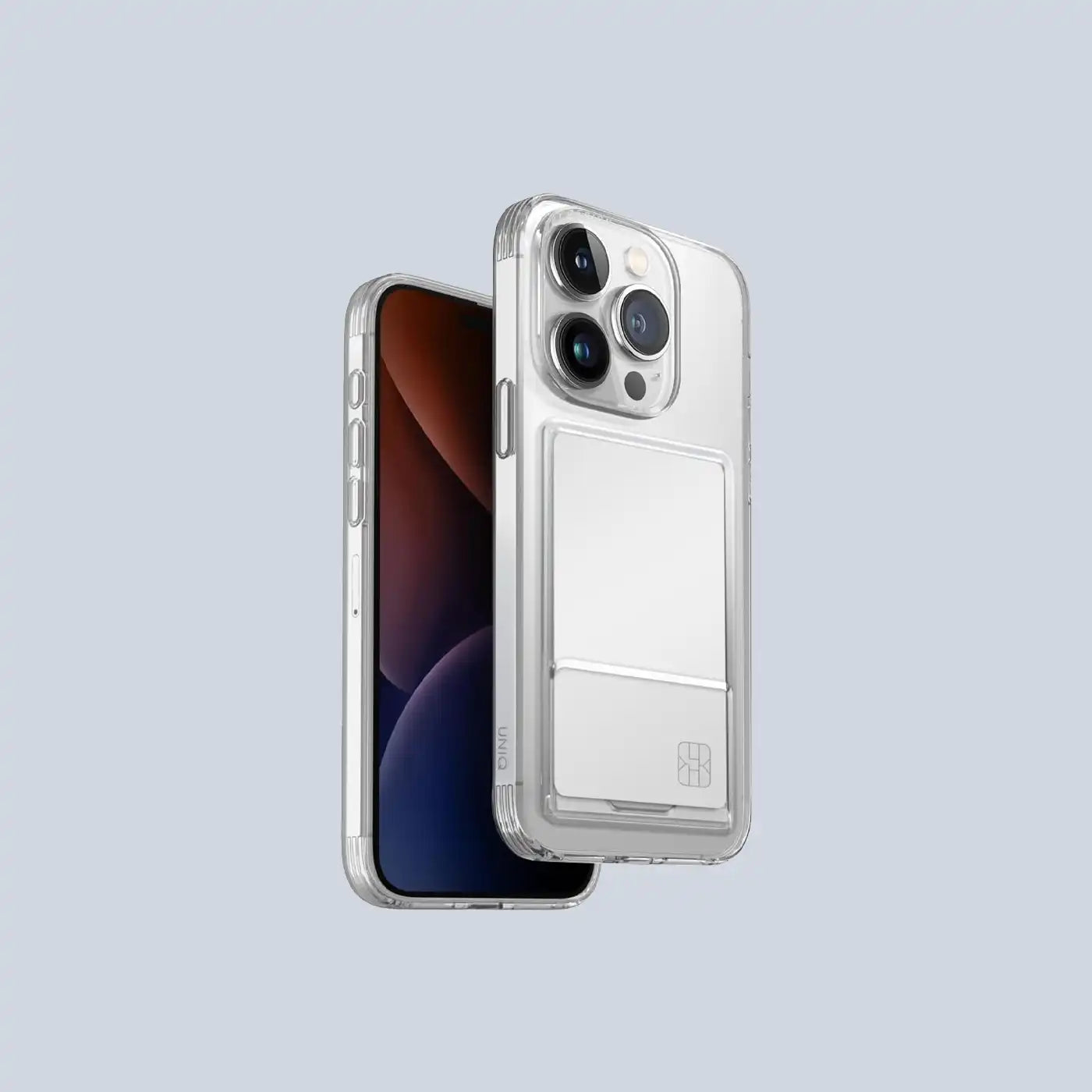 ⁦Uniq Hybrid iPhone 15 Pro 6.1⁩" ⁦Air Fender ID - Nude⁩