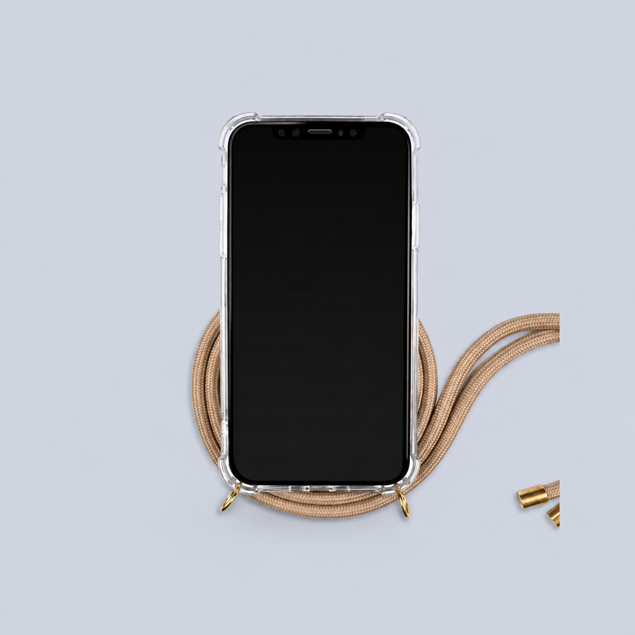 ⁦Lookabe Necklace iPhone Xs Max⁩ الذهب البيج